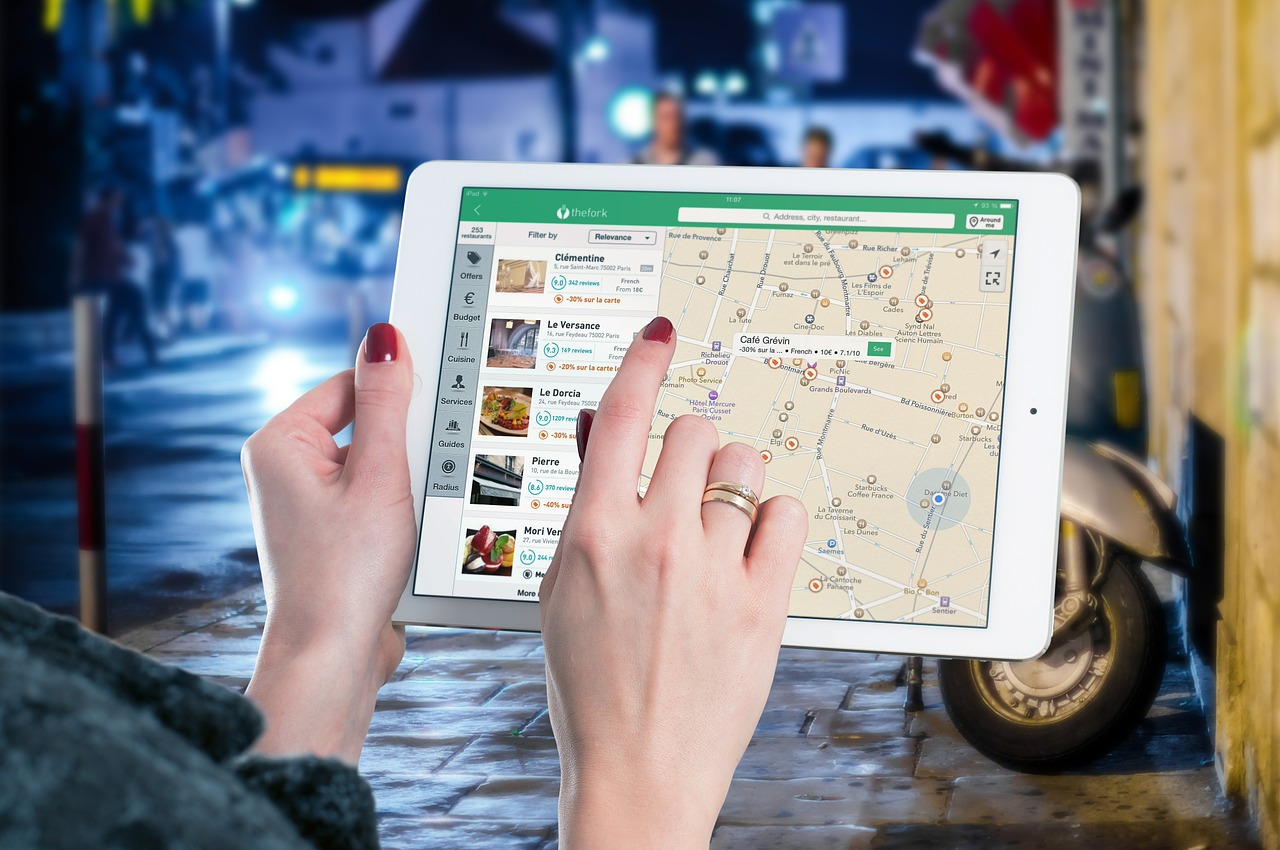 pruvodce mapa tablet