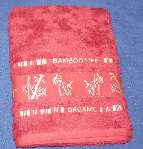 Ručníky a oblečení z bambusového materiálu