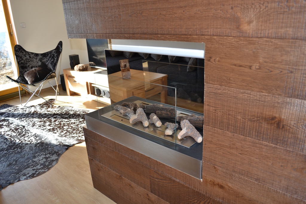 Apartmány inspirované luxusními alpskými hotýlky