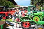 FOTOGALERIE: První ročník přehlídky historických traktorů ve Dneboze