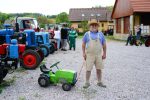 FOTOGALERIE: První ročník přehlídky historických traktorů ve Dneboze