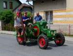 FOTOGALERIE: První ročník přehlídky historických traktorů ve Dneboze
